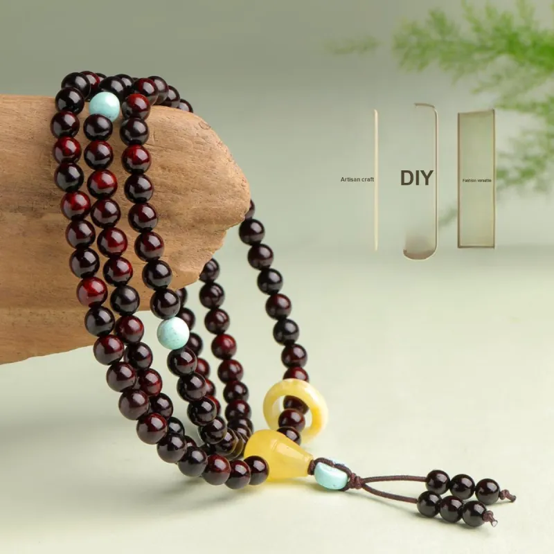 MUSHENGYUAN Rosewood Bracelets Unisex-7