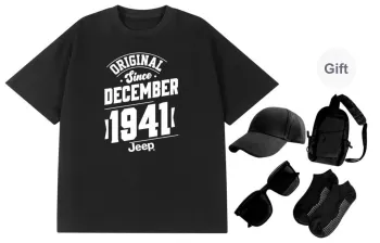 Jeep T Shirt Unisex Includes Free Travel Set