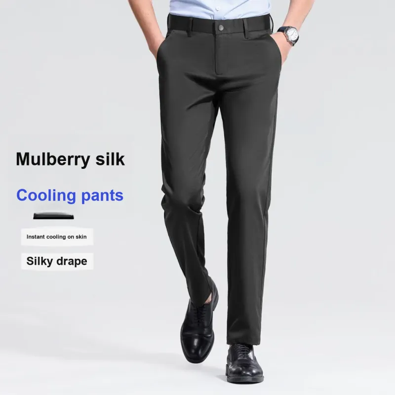 Red bean Casual Pants Men-5
