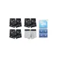Box 4 Pack (Black+Black+Black+White)