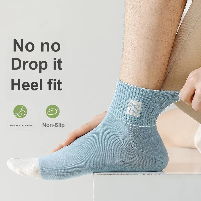 Cotton Gene Ankle Socks Men's 5 Pack-33