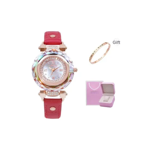 Melissa Кварцевый механизм Часы Женские Жемчужная раковина Циферблат