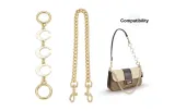 White Moon Extender Chain+Decorative Chain 40cm