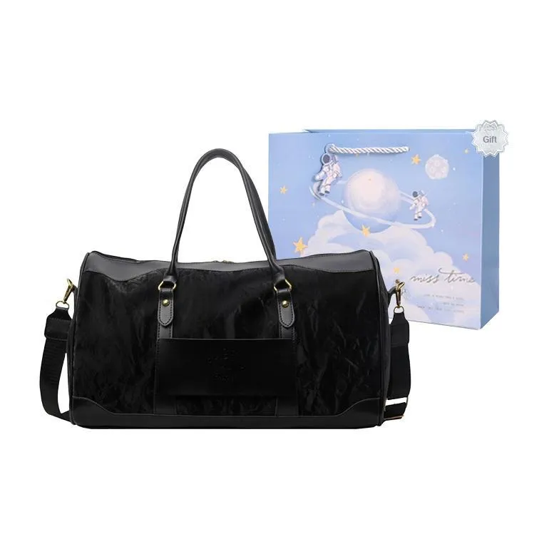Duoluplo Doron Paul PU Carry on Bag Travel Bag Women's