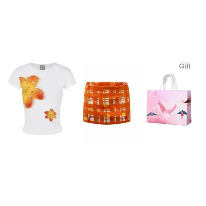 MTHE Two Piece Skirt Sets Women's-7