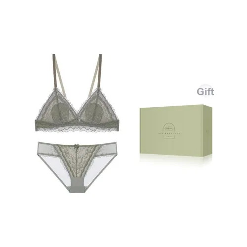 BOTHYOUNG Комплект нижнего белья для женщин синий зеленый