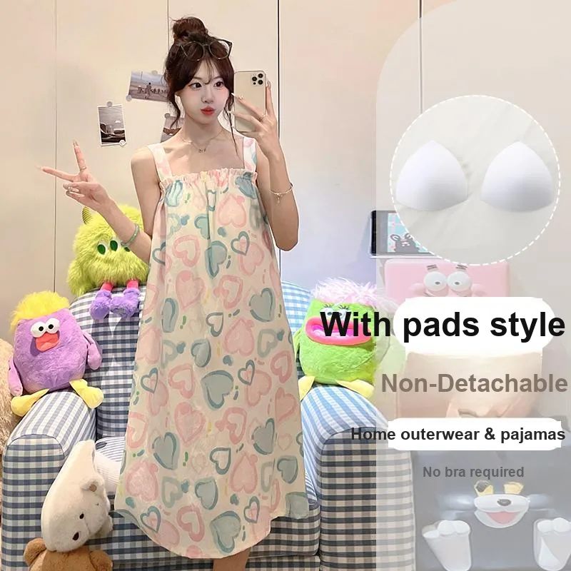 OUSHIBO Nightgown Women's Image Color-3