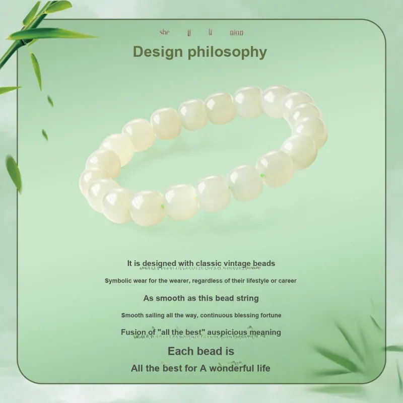LAOMIAO Bracelets Green Jade Women's-11