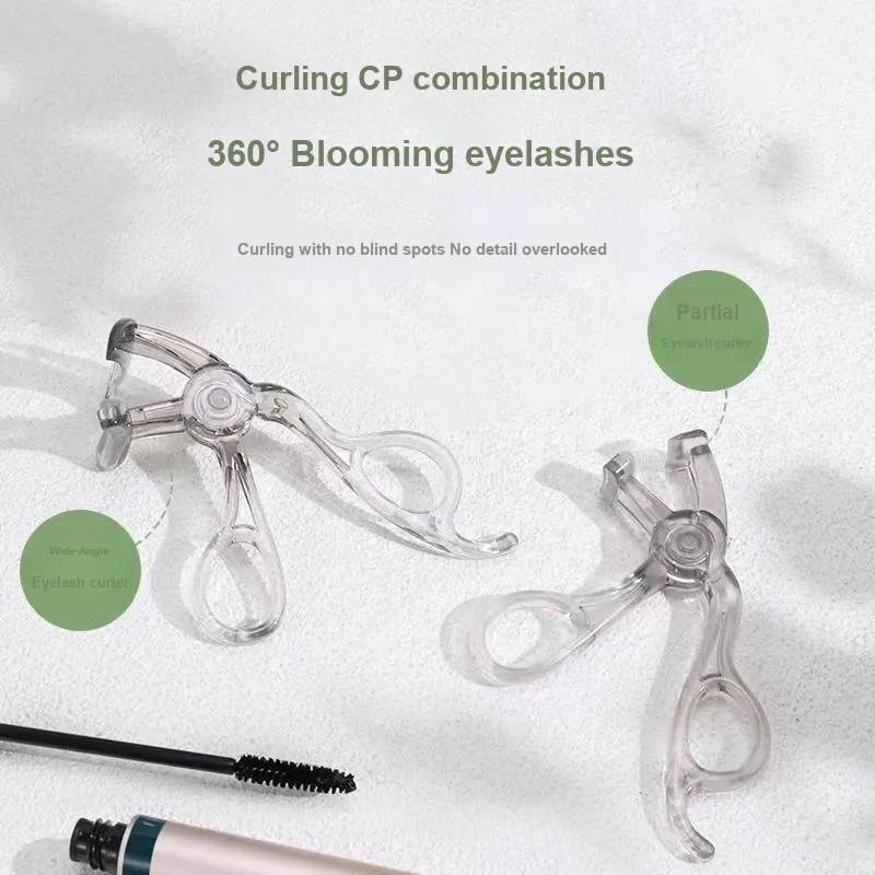 JIANYINGSHU Toothed Eyelash Curler Designed To Fit The Eye Shape Gentle On Eyelashes Natural Look Easy To Use Warped-16