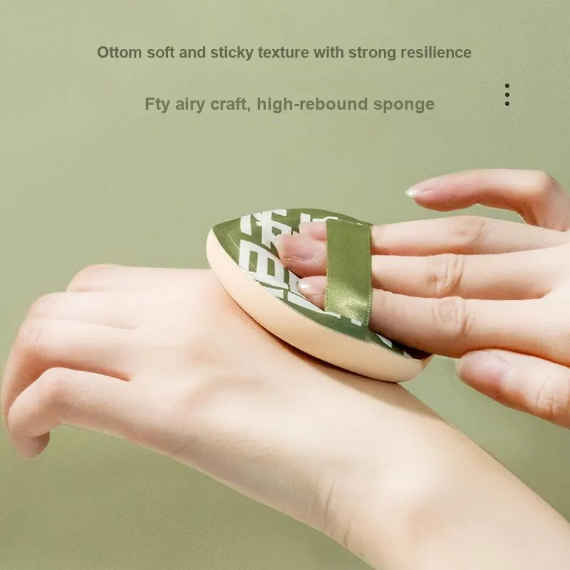 JIAOXUEFEI XL Cushion Powder Puff Non-Powder Eating Easy Application Storage Box 1 Piece/2 Pieces/4 Pieces-4