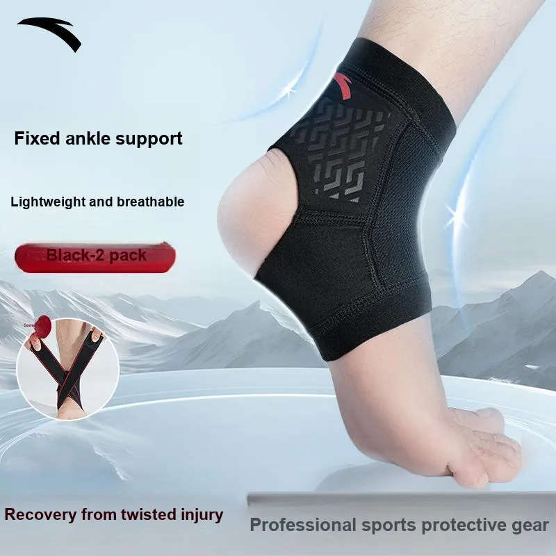 Anta Ankle Braces Soccer Basketball Running Cycling Unisex Elastane Polyamide-7