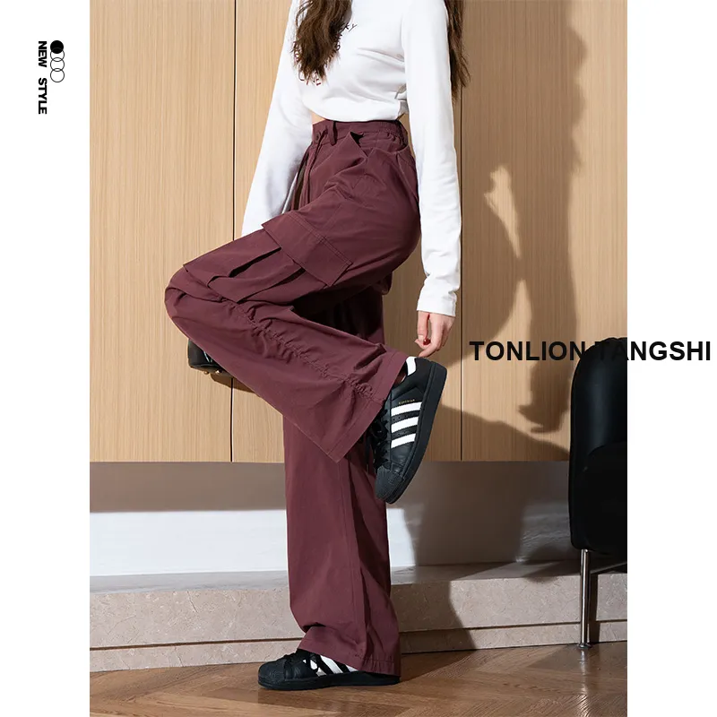 Tonlion Cargo Pants Women's-5