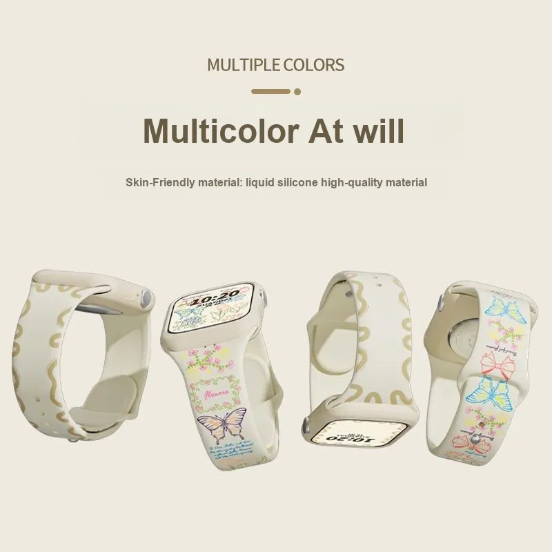Mr. Strap Apple Compatibility Watch Band 210mm~242mm TPU Material-3