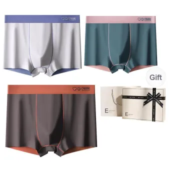 Inside The Orange Underwear Gift Box Men's Combo Set