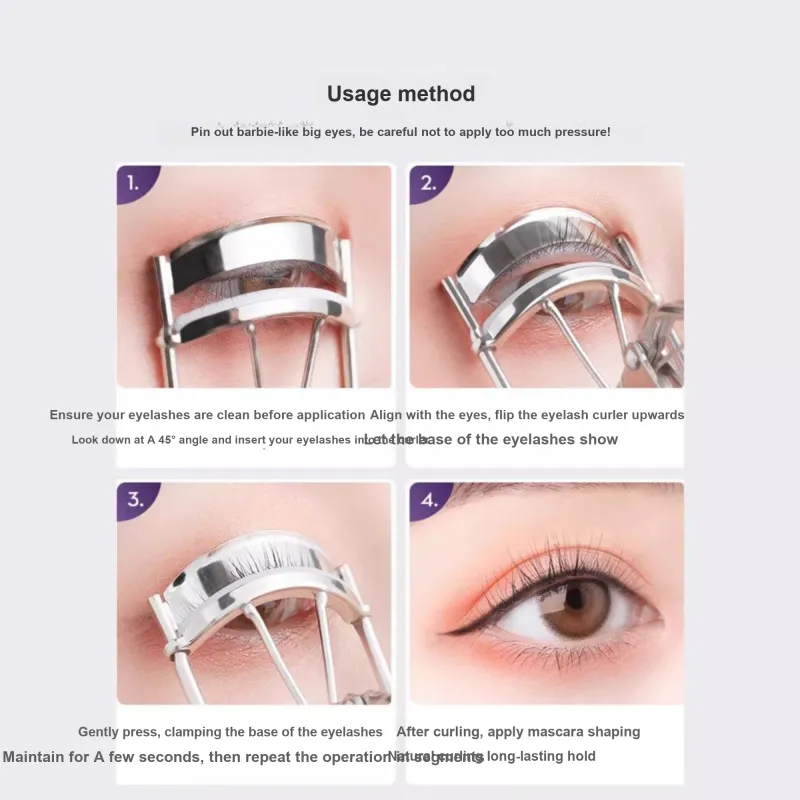 Goodgudi Instant Curl With A Clip Eyelash Curlers-18
