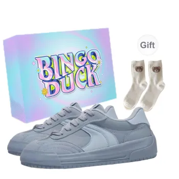 BINGO DUCK Coverage Low Top Skateboard Shoes Women's