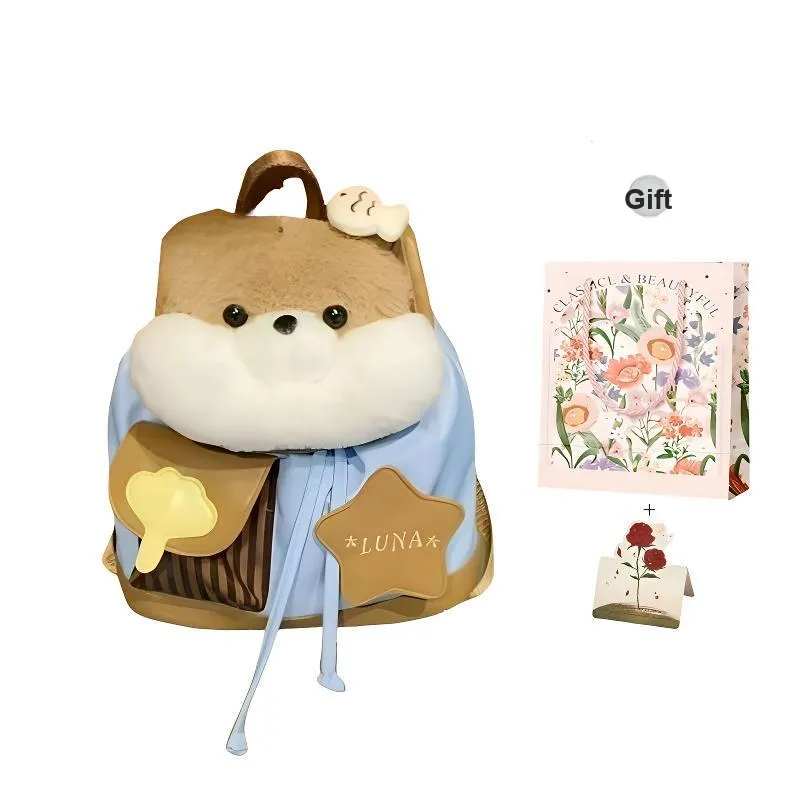 Gerlanx Velour Backpack Unisex Multicolor-4