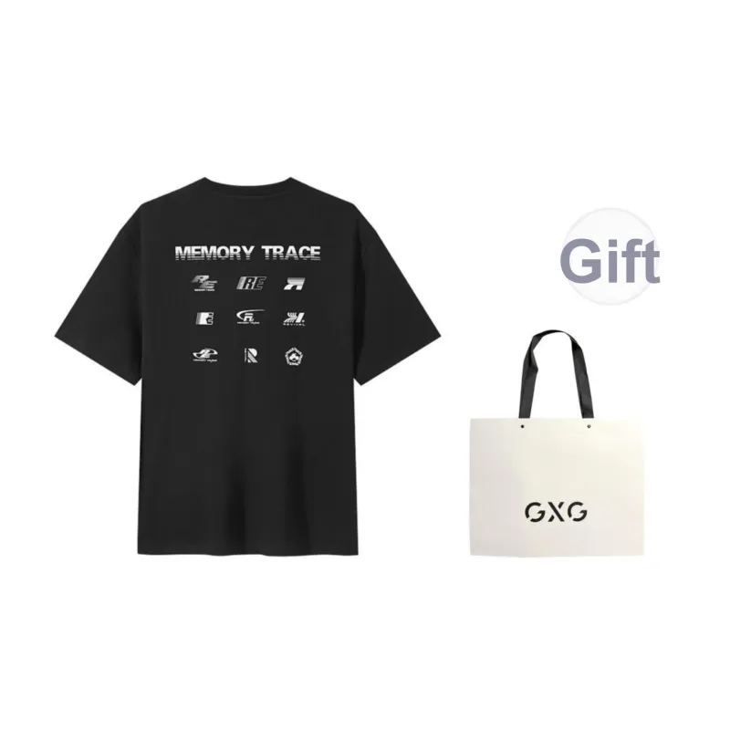 GXG Knitted Fabric Short Sleeved T Shirts Men's-14