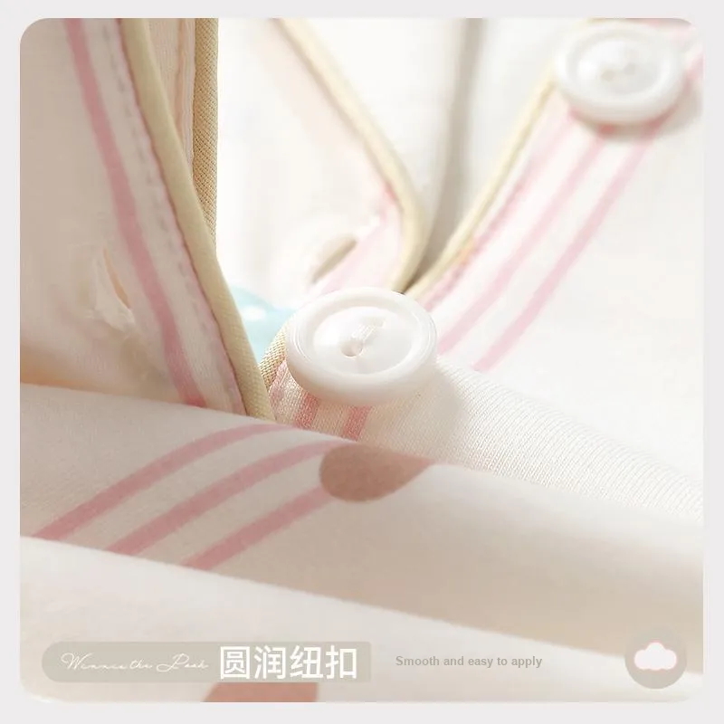 Gongdie Pajama Set Women's Apricot-2