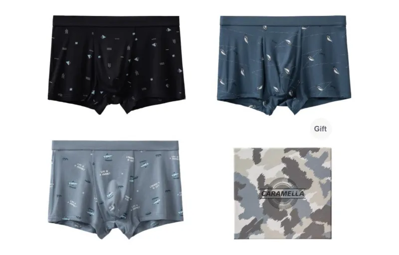 Caramella Boxer Shorts Men's 3 Pack-0