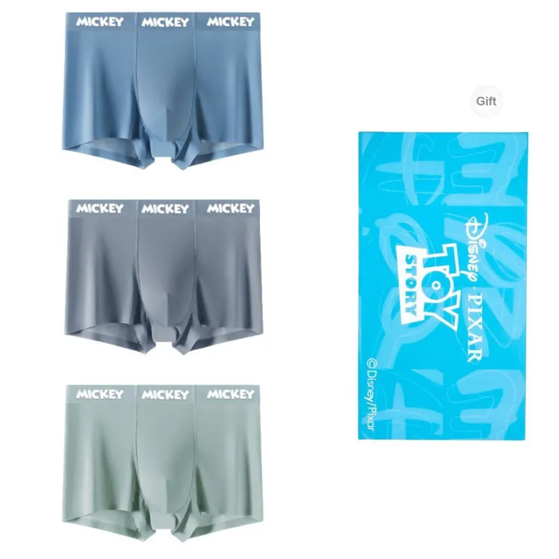 Disney Mickey Series Underpants Men's Shopping Bag Combo Set-16