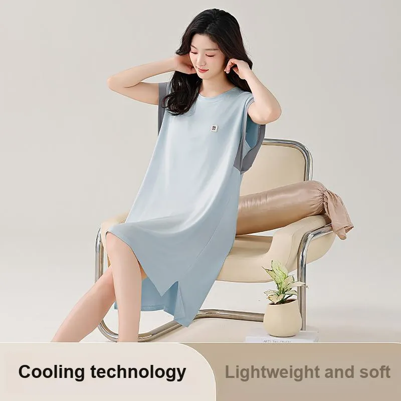 GOSO Nightgown Women's Sky Blue-3