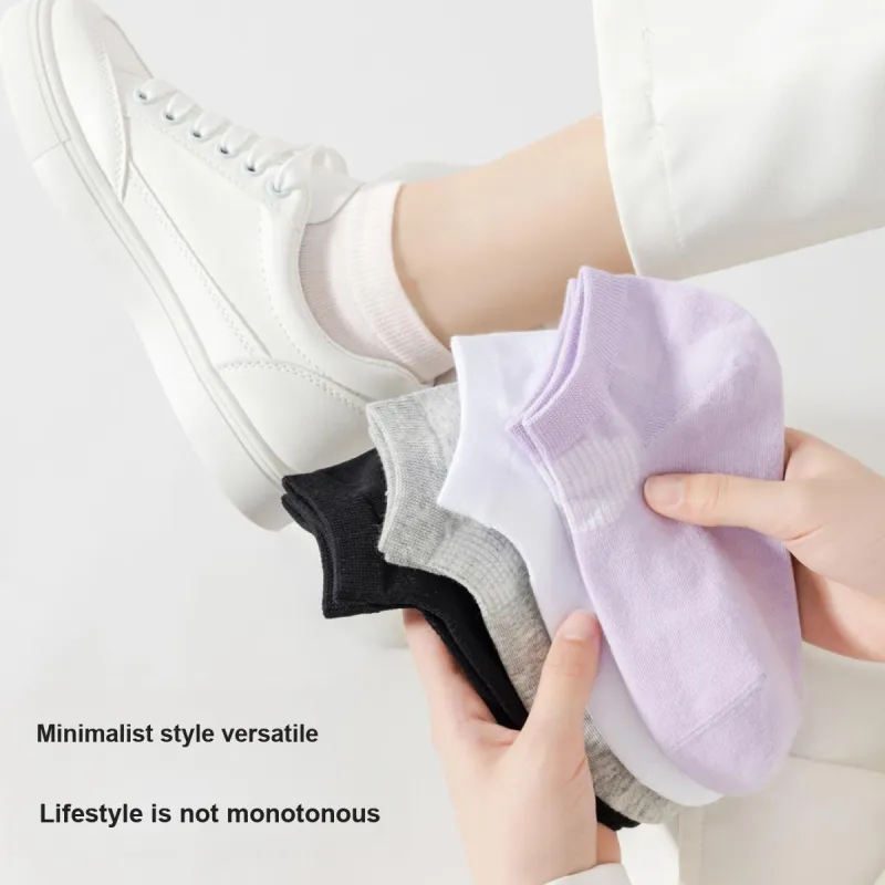 Shuya Ankle Socks Women's 5 Pack-3