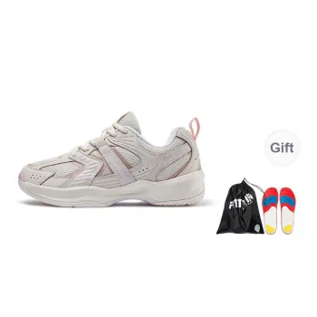 Kawasaki Cushioning Wear Resistant Low Top Badminton Shoes Women's Light Pink Purple