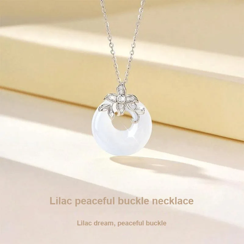 MOVER Chalcedony Necklaces Women's-3