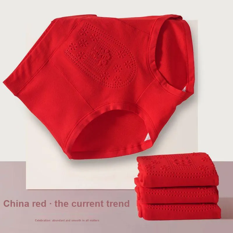 RED DRAGONFLY Cotton Panties Women's 4 Pack Box-6