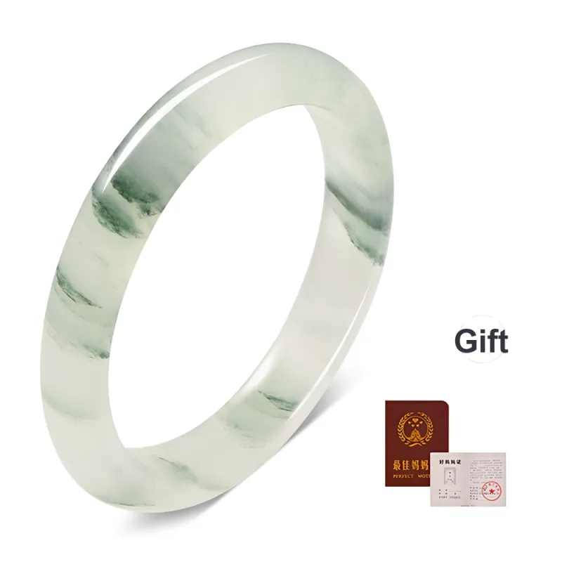 HAPPY BEAN Tianshan Jade Bangles Women's-0