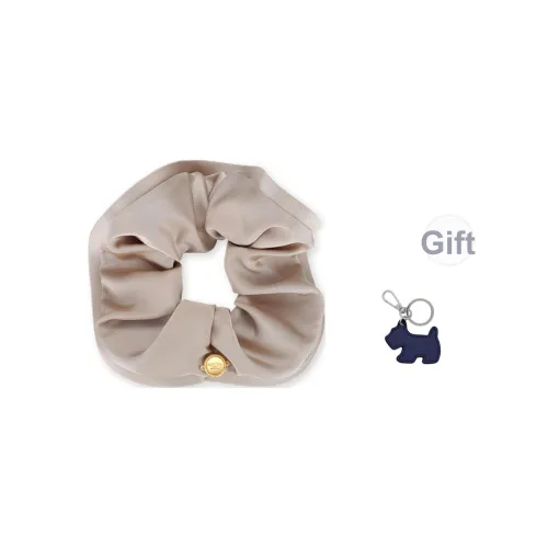 Agatha Satin Латунь Резинка для волос Женская Светло-Кофейная