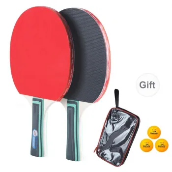 DEERWAY Ping Pong Paddles Unisex Base Plate 2 Layers Aramid Carbon