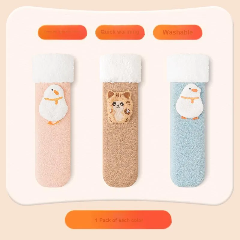 ROBINHOOD Mid Calf Socks Women's 3 Pack-6