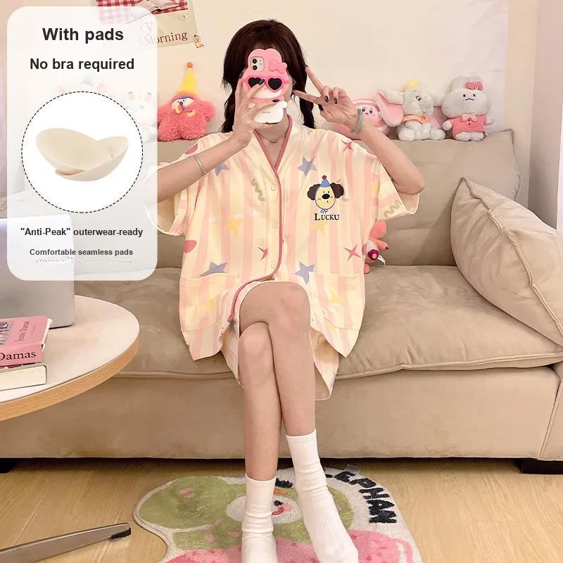 JINXU Women's Pajama Sets-2