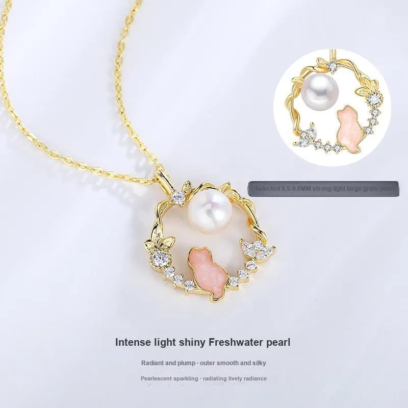 LAOMIAO S925 Silver Necklaces Women's-2