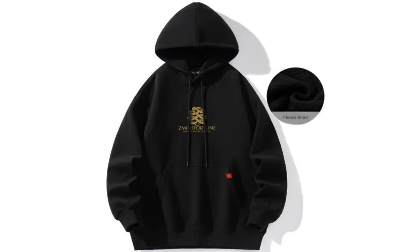 ZMOH Fleece Lined Hoodie Unisex-7