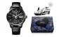 Silver Needle Black Case Black Dial