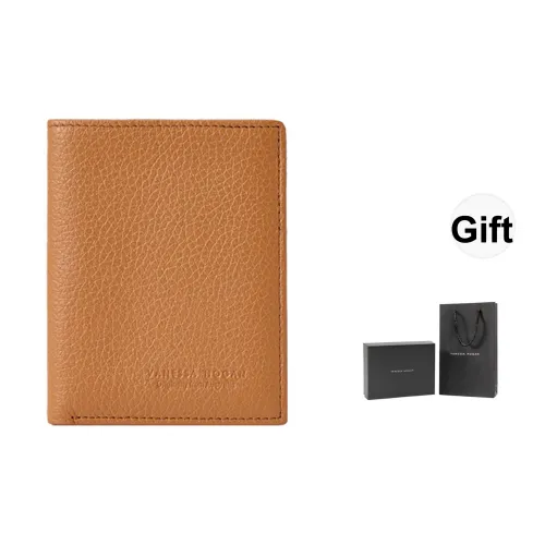 VANESSA HOGAN Кошелек из коровьей кожи кошелек для монет кошелек кошелек унисекс коричневый