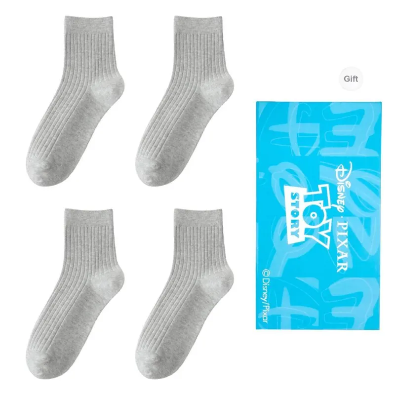 Disney Mid Calf Socks Unisex Gift Box Combination-5