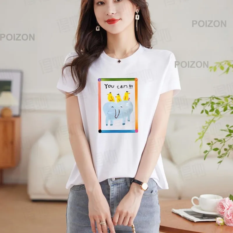ABBY GODDESS T-Shirts Women's White-2