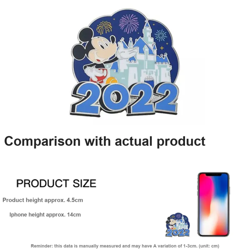 Disney Mickey 2022 Tokyo Disney Badges-2
