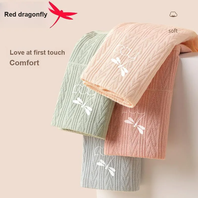 RED DRAGONFLY Cotton Panties Women's 3 Pack Gift Box Set-8