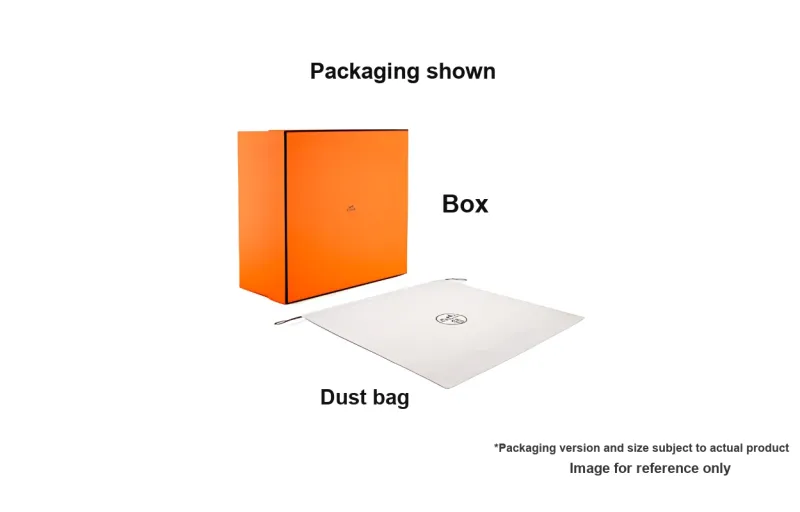 HERMES Polyamide With Spandex Storage Bag Medium Size Women's Tan-3