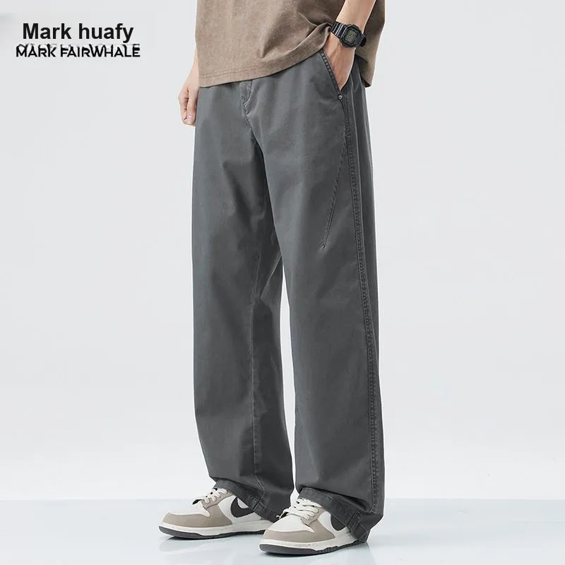 FAIRWHALE Casual Pants Unisex-11