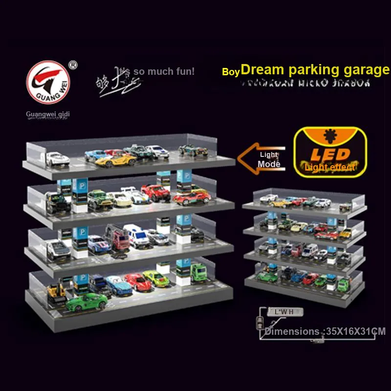 Guangwei Enlightenment Свет Парковка Маленькие Игрушечные Автомобили