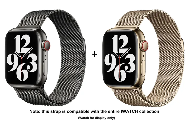 ZHISHENG Apple Compatibility Watch Band 38/40/41/42/44/45/49 All Stainless Steel Material-11