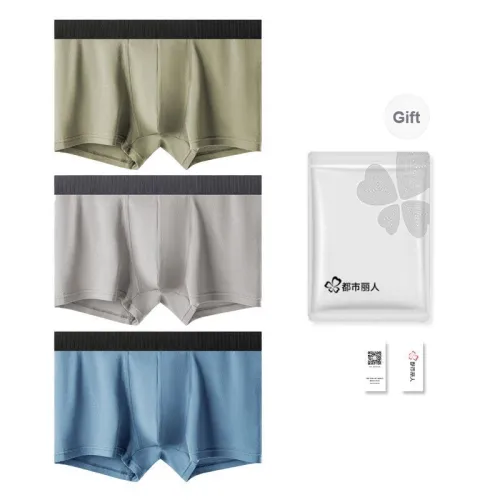 Urban Beauty Underpants Men's Shopping Bag 3 Pack