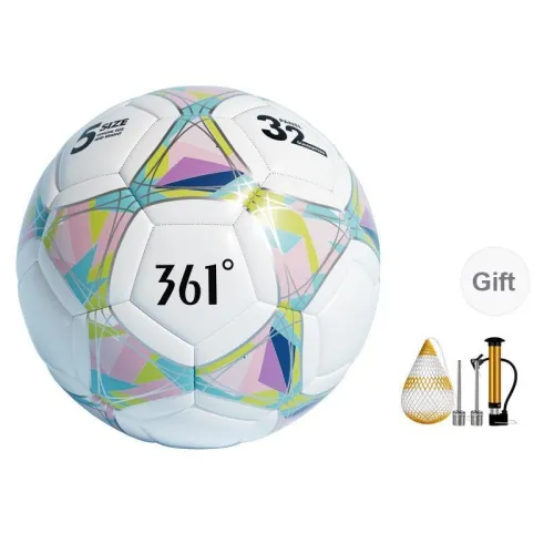 361° Size 45 Soccer PVC Unisex Pink Blue