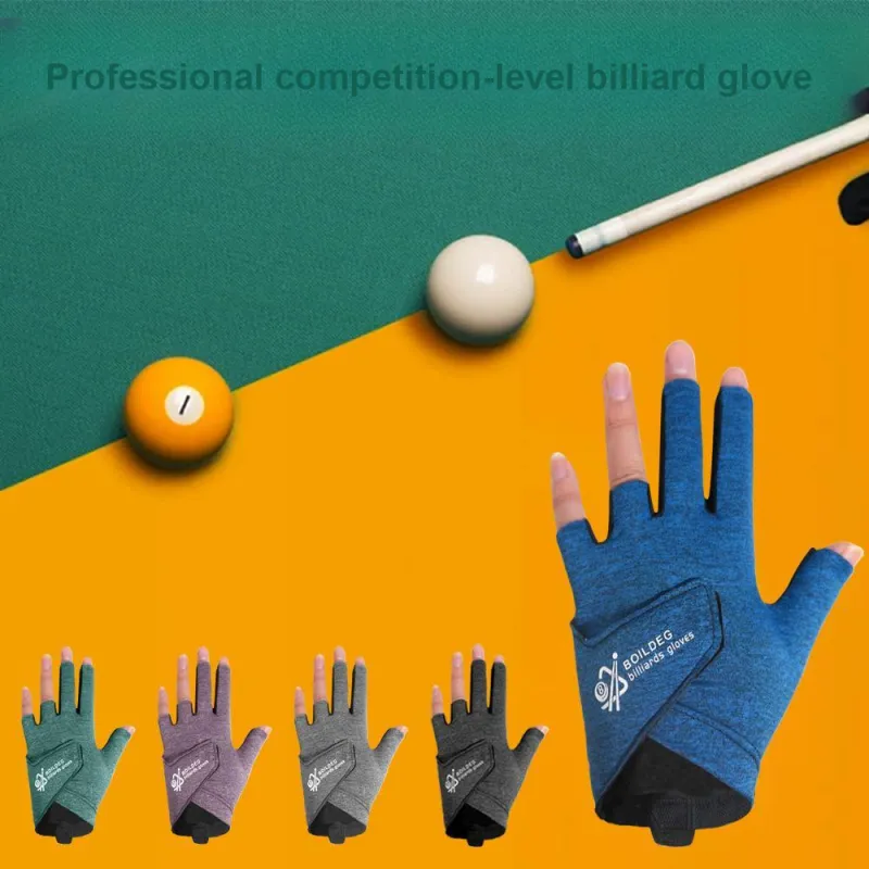 BOODUN Billiards Three Finger Gloves Left Hand 1 Pack Unisex-4